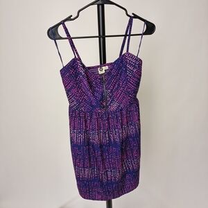 Roxy Purple and Pink Camisole Top